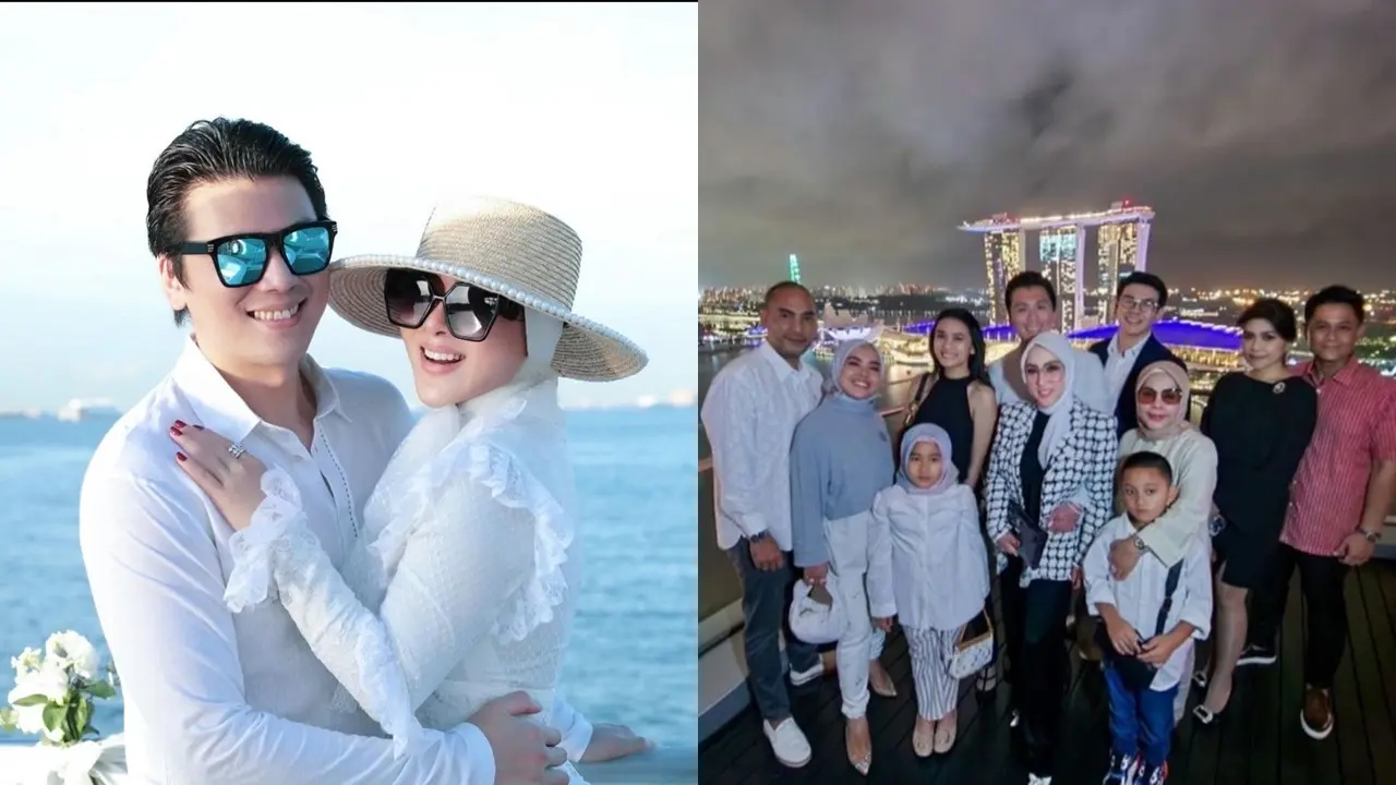 Syahrini dan Reino Barack