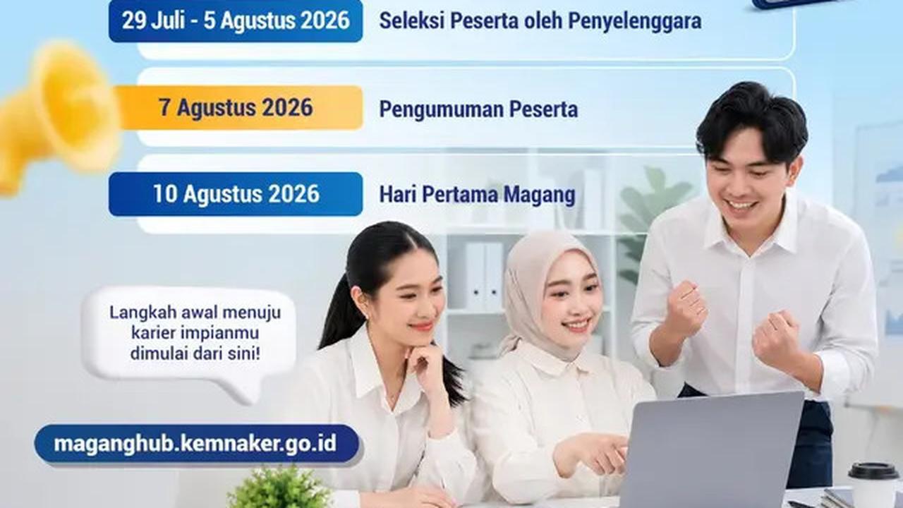 Jadwal Pelaksanaan Magang Nasional 2026 Batch 1 dari Pendaftaran hingga Hari Pertama Magang
