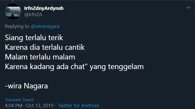 6 Cuitan Gombal ala Netizen Ini Bikin Geleng Kepala