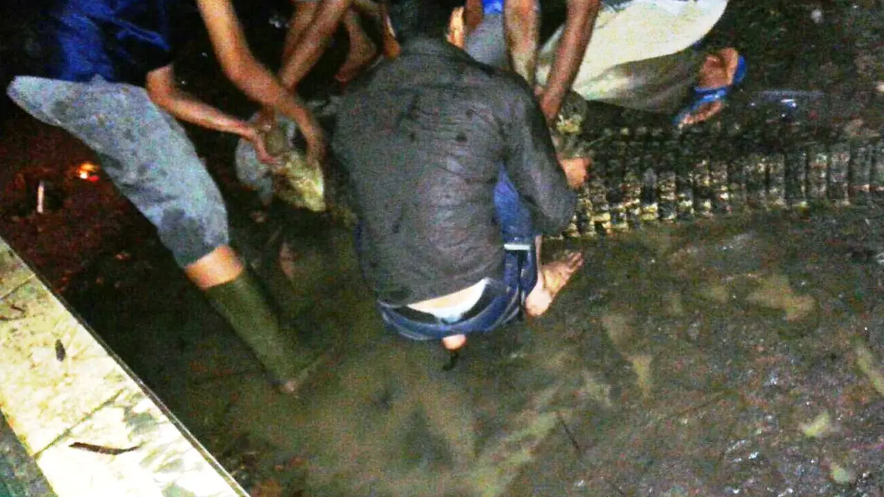 20151202-banjir bandang-pematangsiantar-buaya