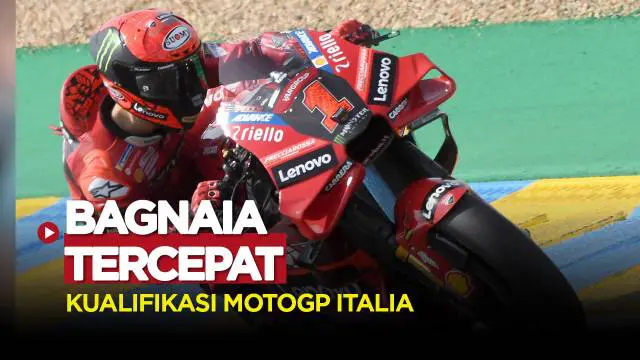 Berita video hasil kualifikasi MotoGP Italia, Sabtu (10/6/23)