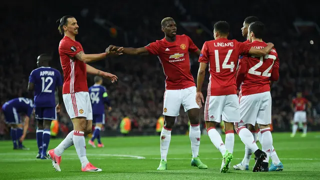 20170421-MU ke Semifinal Liga Europa-AFP