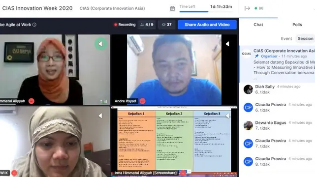 CIAS Innovation Week 2020, Bantu Warga Belajar Inovasi Bersama Secara Gratis