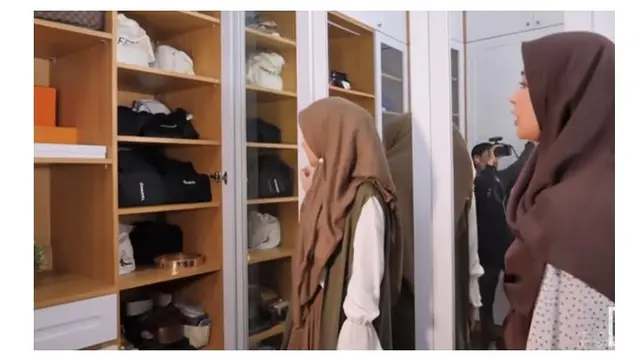 7 Potret Walk in Closet Shireen Sungkar, Banyak Koleksi Tas Mewah