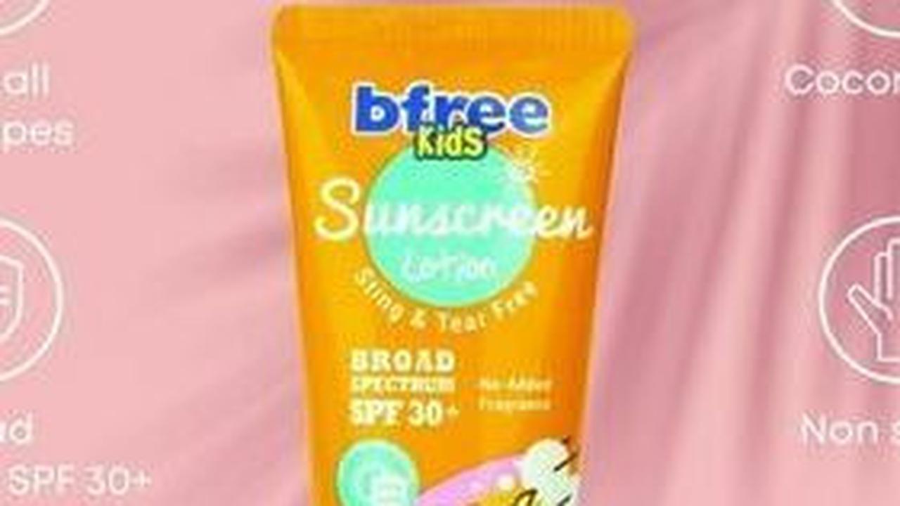 Produk ini mengandung minyak kelapa dan vitamin E yang kaya akan antioksidan, yang juga dikenal sebagai bahan yang melembapkan kulit. Desain kemasannya yang cerah dan lucu membuat anak-anak tertarik memakainya. Harga sunscreen ini sangat terjangkau, mulai