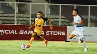 Martapura Dewa United meraih kemenangan 2-0 atas Perserang Serang pada laga pekan kedua Liga 2 2021/2022 yang digelar di Stadion Madya, Jakarta, Selasa (5/10/2021) malam WIB. (Instagram/@dewaunitedfc)