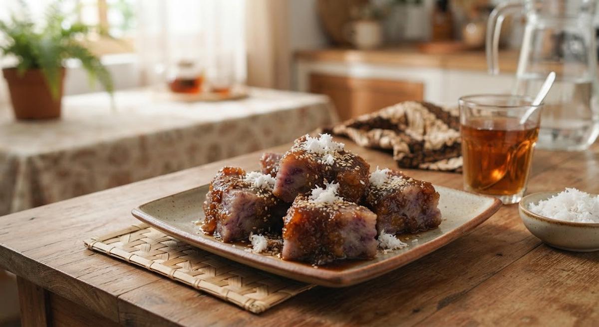 Resep Kue Talas Gula Merah, Camilan Tradisional yang Lembut dan Manis