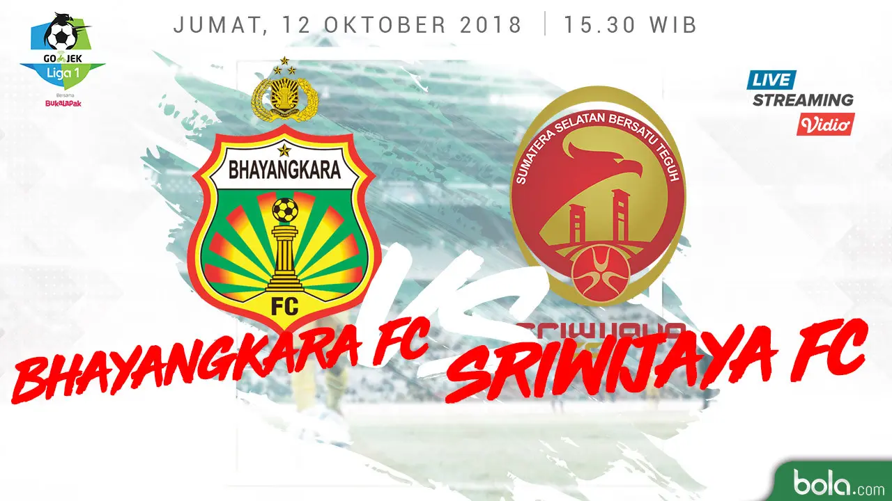 Bhayangkara FC Vs Sriwijaya FC