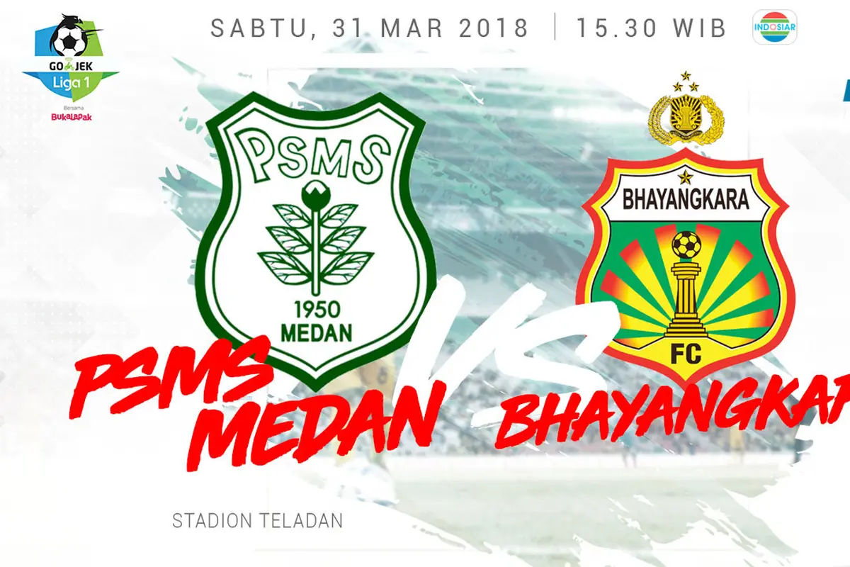 PSMS Medan Vs Bhayangkara FC, Liga 1