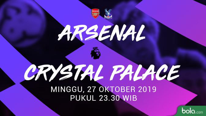 Premier League - Arsenal Vs Crystal Palace (Bola.com/Adreanus Titus)