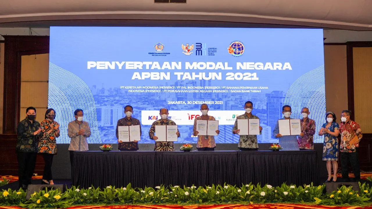 PT Kereta Api Indonesia (Persero) atau KAI mengantongi Penyertaan Modal Negara sebesar Rp 6,9 triliun di 2021. PMN bersumber dari APBN tahun ini.