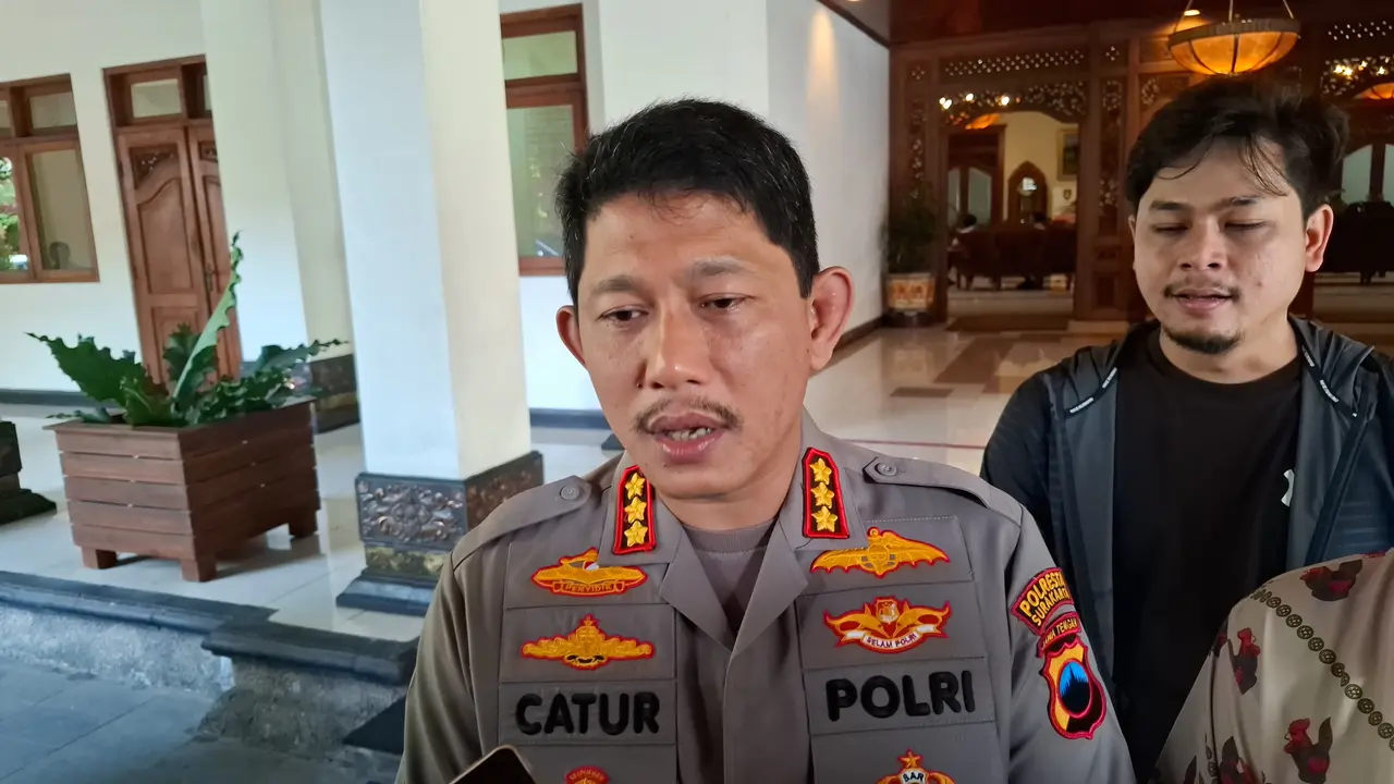 Kapolresta Solo Kombes Pol Catur Cahyono Wibowo