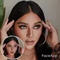 Wajah Mutia Ayu dinilai mirip aktris Bollywood, Aishwarya Rai usai mengunggah potret Oplas Challenge (Dok.Instagram/@muatia_ayuu/https://www.instagram.com/p/CA0O_BrHZo8/Komarudin)