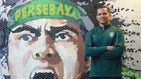 Pemain baru Persebaya Surabaya, Leo Lelis. (Istimewa)