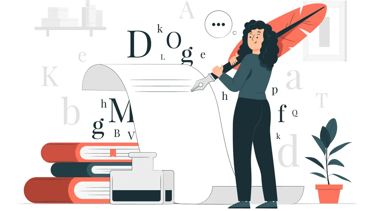Ilustrasi menulis paragraf argumentasi