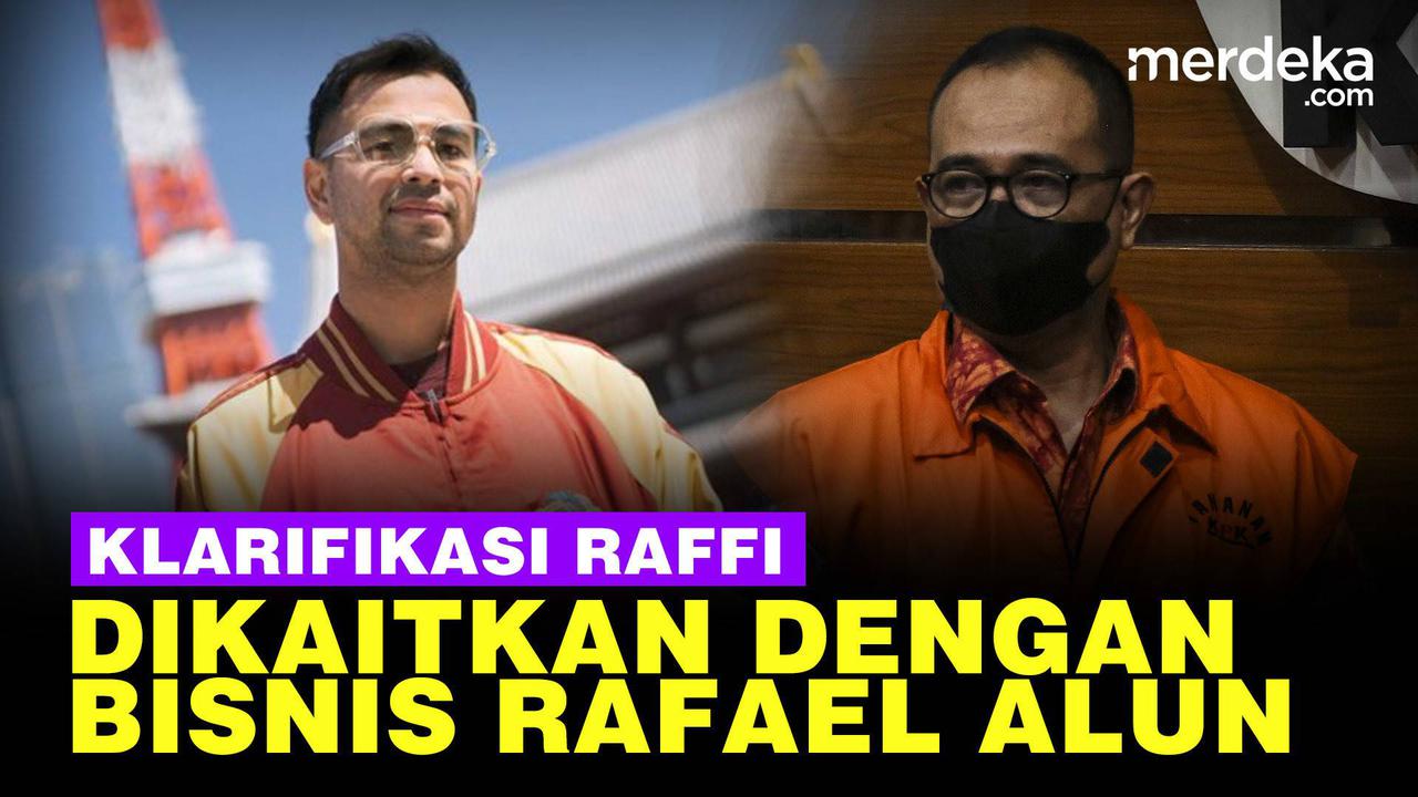 VIDEO: Klarifikasi Raffi Ahmad Dikaitkan dengan Bisnis Rafael Alun