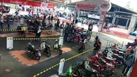 Honda Modif Contest (HMC) 2017 regional Jawa Barat kembali digelar di Lapangan Progresif, Bandung, Minggu (23/7/2017).