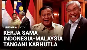 Prabowo Terima Wakil PM Malaysia, Bahas Penanganan Karhutla