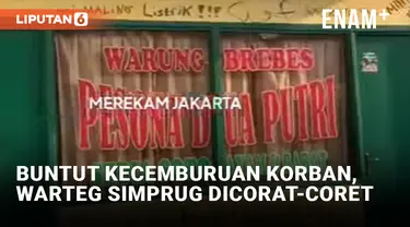 Warteg Selamat dari Kebakaran Simprug Dicoret Korban Kebakaran yang Kecewa