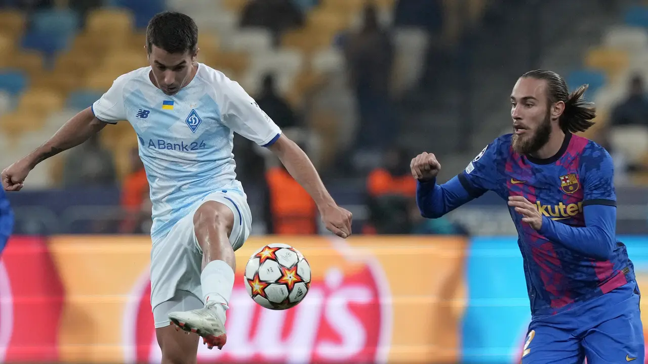 Liga Champions Dynamo Kiev vs Barcelona