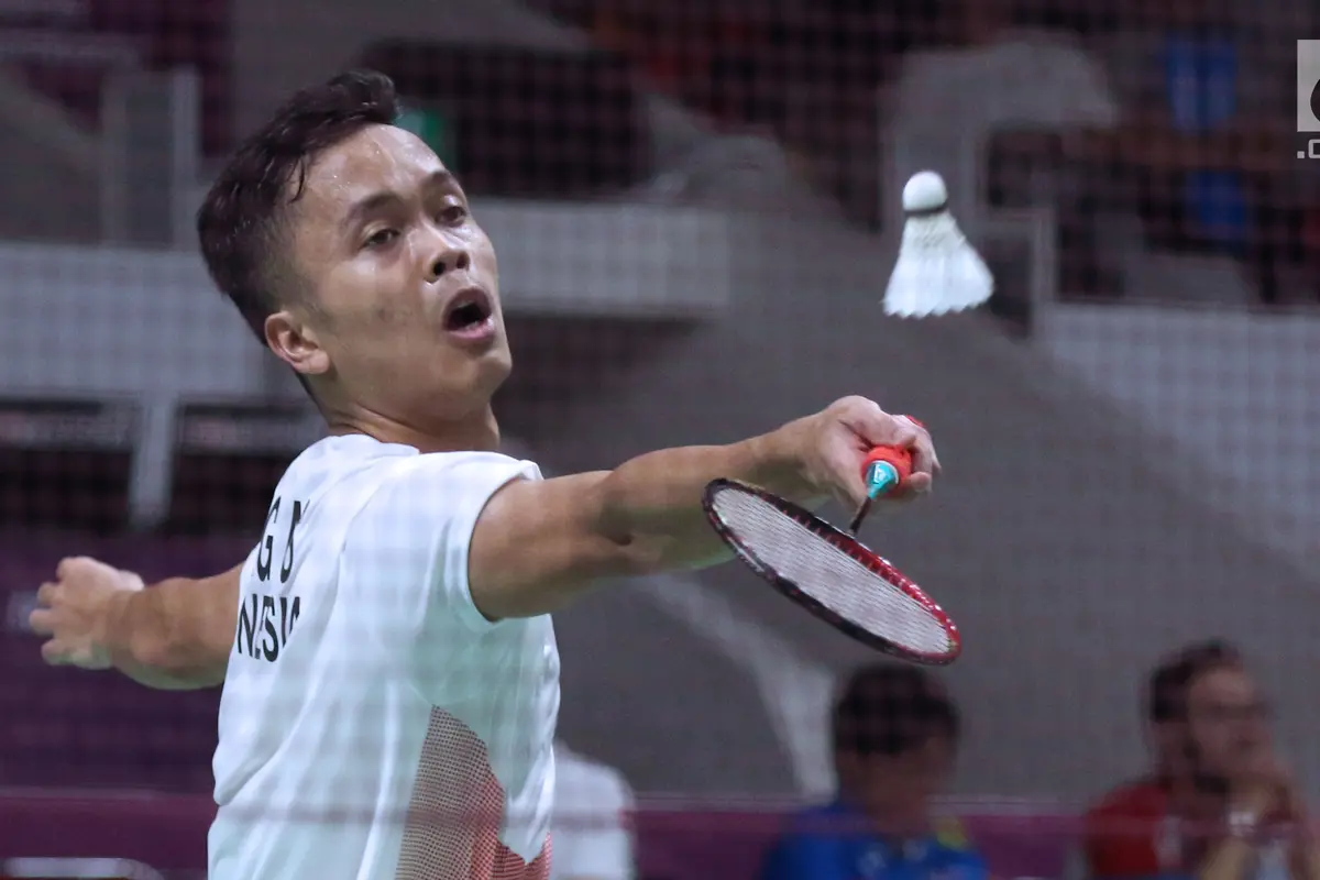 Gagal Redam Kento Momota Begini Manuver Anthony Sinisuka Ginting