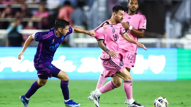 Bermain Sejak Menit Awal, Lionel Messi Selamatkan Muka Inter Miami dari Kekalahan