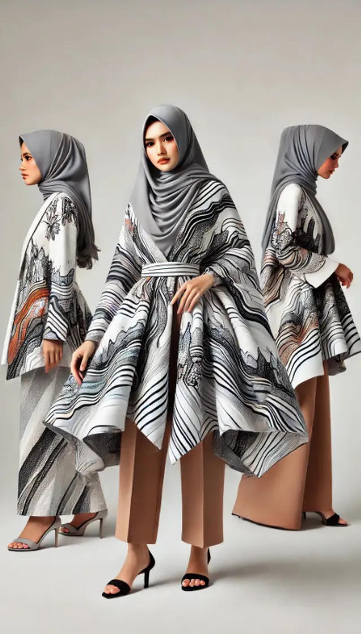8 Model Baju Batik Kerja Wanita Berhijab, Anggun dan Kekinian
