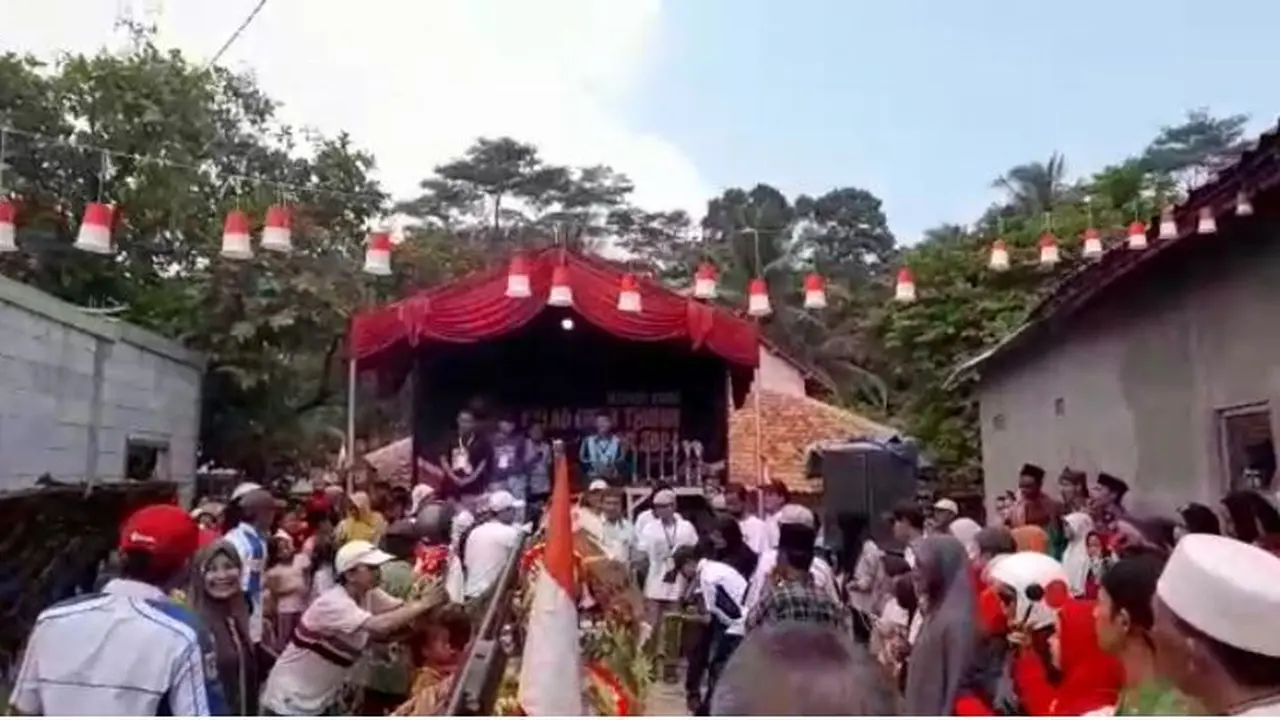 Relawan Balad Erick Thohir menggelar sejumlah kegiatan merayakan HUT RI ke-77 di Jawa Barat. (Istimewa).