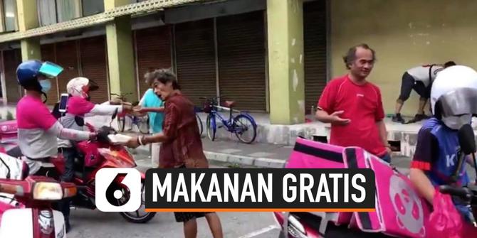 VIDEO: Malaysia Lockdown, Tunawisma Dapat Sumbangan Makanan Gratis