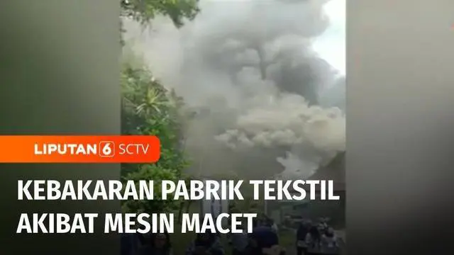 Kebakaran juga melanda pabrik tekstil di Jatiluhur, Purwakarta, Jawa Barat. Kebakaran terjadi diduga akibat kerusakan mesin di pabrik yang kemudian menimbulkan percikan api.