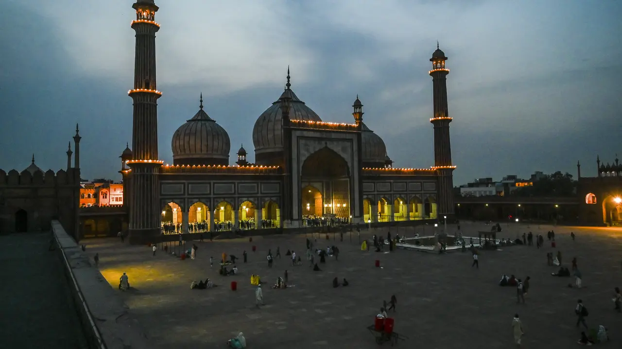 Ramadhan 2021, Begini Suasana Masjid Jama di New Delhi