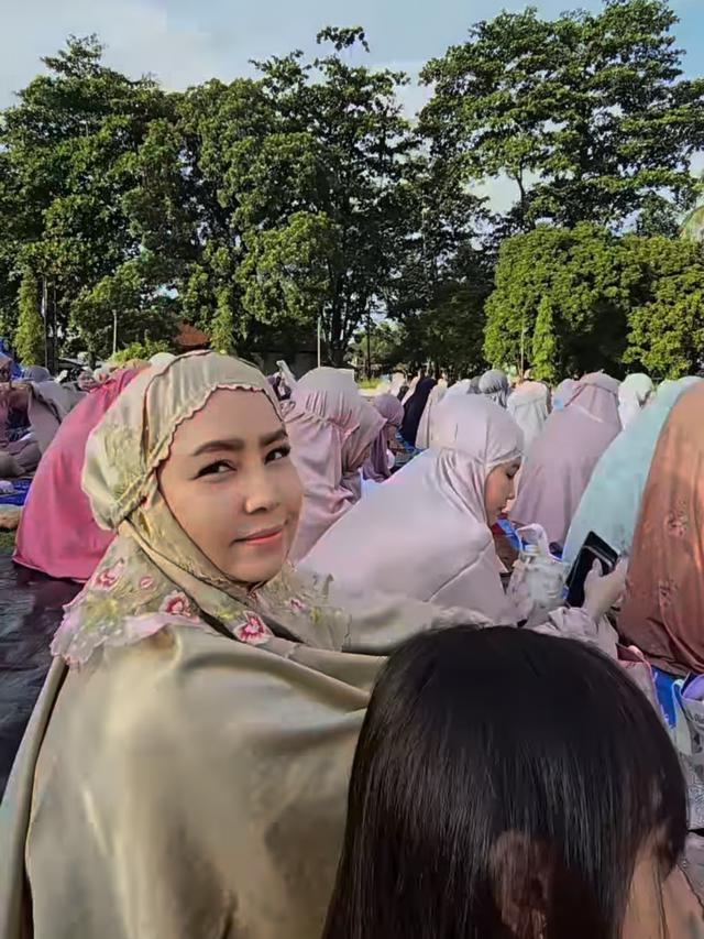 Mayangsari Rayakan Lebaran Tanpa Anak