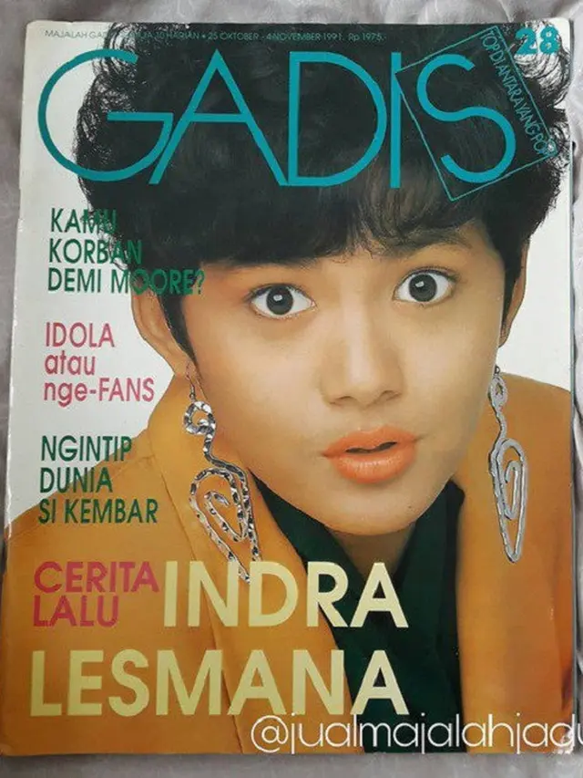 Bikin Pangling, Begini Penampilan Seleb di Sampul Majalah Jadul