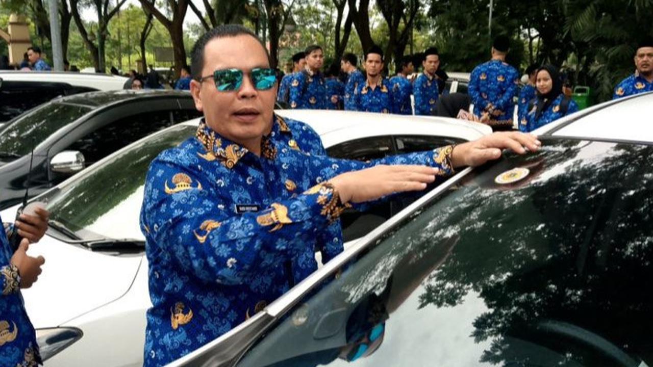 Puluhan Kendaraan Milik PNS Kota Serang Banten Ternyata Menunggak Pajak