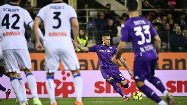 Hasil Liga Italia: Fiorentina Ditahan Imbang Atalanta 1-1
