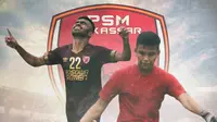 PSM Makassar - Yakob Sayuri dan Miswar Saputra (Bola.com/Adreanus Titus)