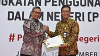 Kementerian Perindustrian Republik Indonesia (Kemenperin RI) memberikan apresiasi Peningkatan Penggunaan Produk Dalam Negeri (P3DN) kepada Satuan Kerja Khusus Pelaksana Kegiatan Usaha Hulu Minyak dan Gas Bumi (SKK Migas) di Gedung Kemenperin RI.