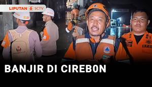 Banjir kembali menerjang permukiman warga di Desa Gamel, Kabupaten Cirebon, Jawa Barat. pascahujan dengan intensitas tinggi. Petugas gabungan dari BPBD, TNI, dan Polri melakukan penyisiran di permukiman warga untuk membantu mengevakuasi warga.