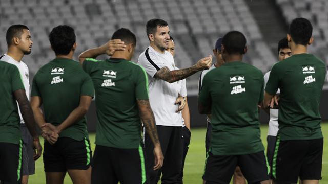 Latihan Timnas Indonesia