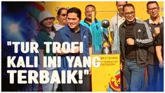 Berita Video, kemeriahan Trophy Experience yang berlangsung di Surabaya pada Minggu (29/10/2023)