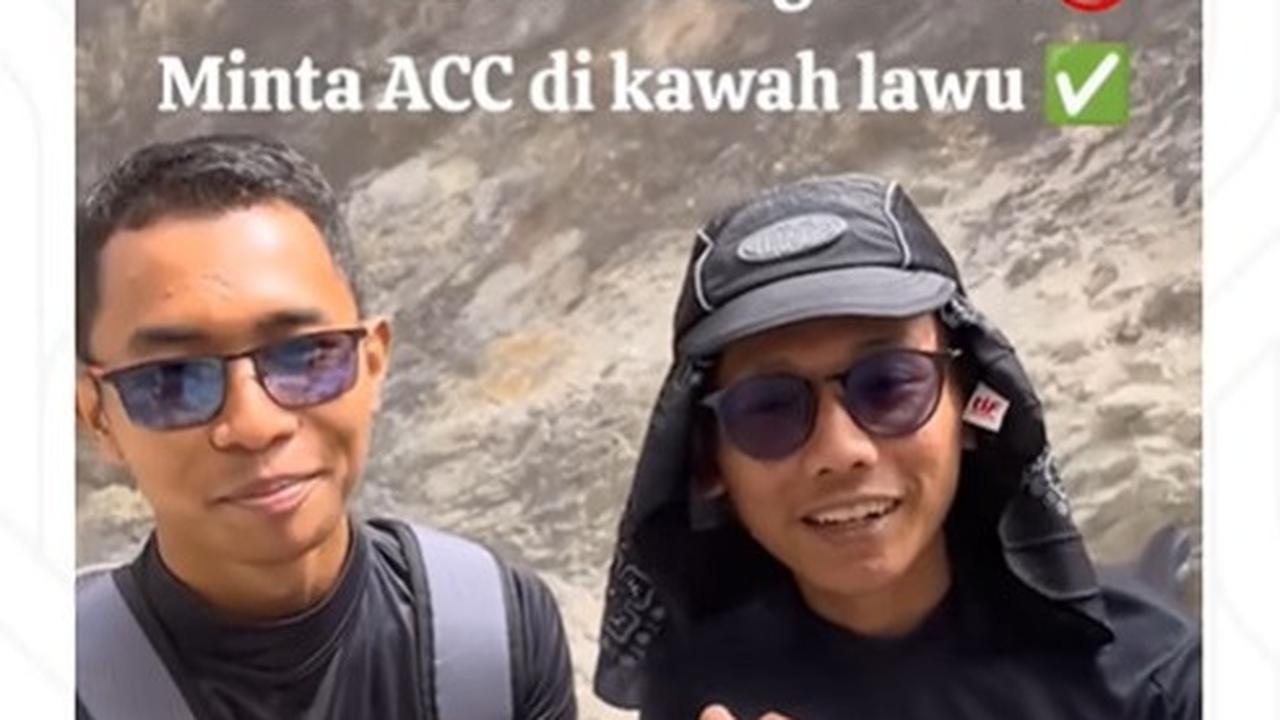 Mahasiswa kejar dosen hingga ke gunung