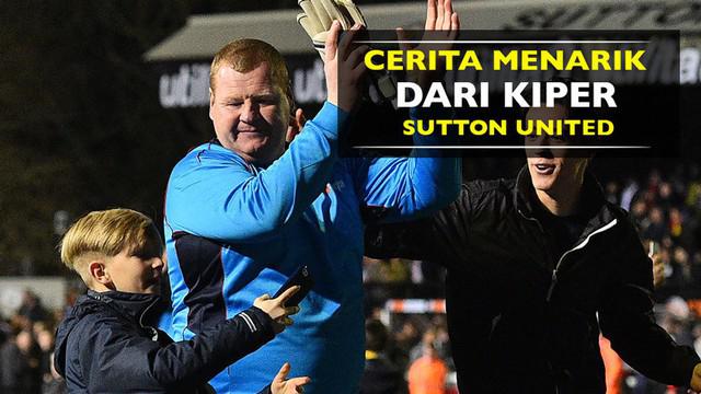 Berita video kiper Sutton United, Wayne Shaw, yang pernah diminta tampil tanpa busana dan cerita ini terungkap sebelum melawan Arsenal.