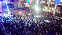 Kemeriahan Nobar Liverpool vs Chelsea di Epicentrum Kuningan