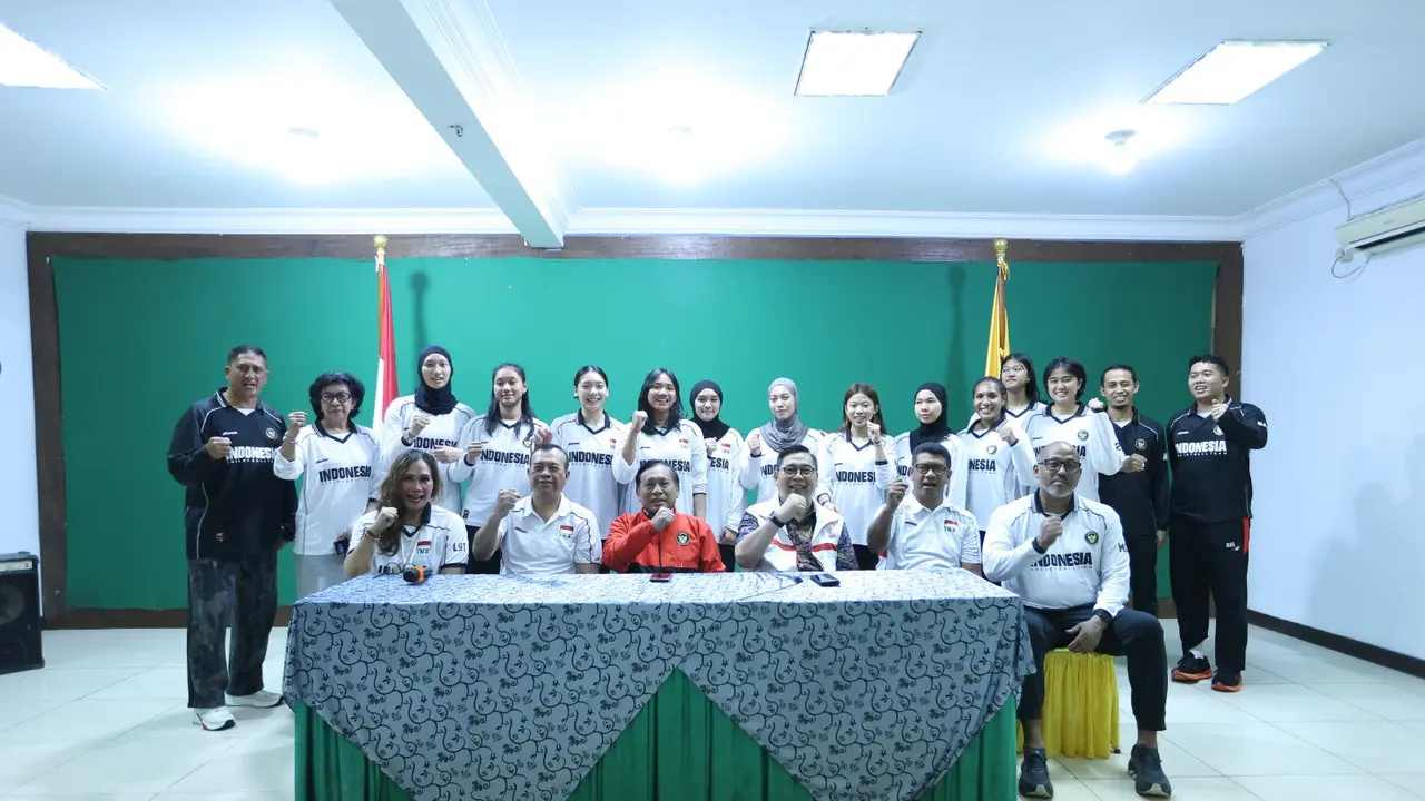 Timnas voli putri Indonesia untuk AVC Continental for Women's 2026