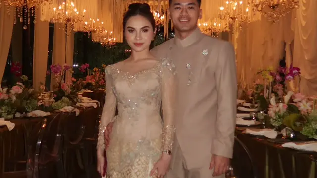 Penampilan Elina Joerg di Pernikahan Jennifer Coppen dan Justin Hubner. [@elinaaaaajoerg]