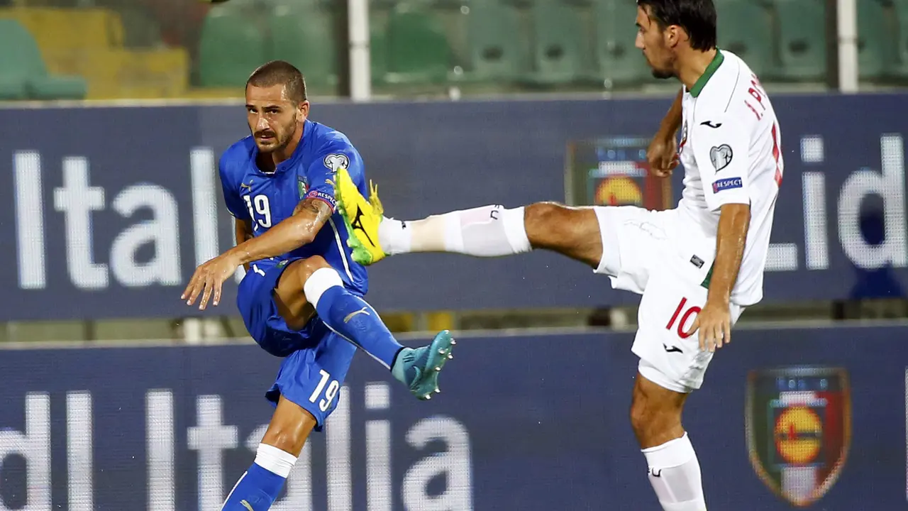 Italia Vs Bulgaria (Liputan6.com)