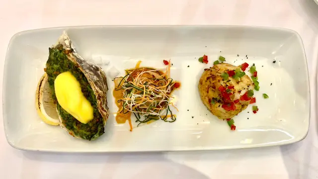 Seafood Trio, Menu pembuka di Ruth's Chris Steak House