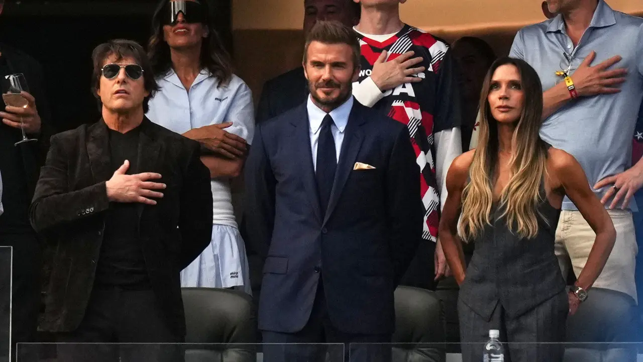 Foto: David Beckham dan Tom Cruise Bikin Salfok Penonton Piala Dunia 2026 di Amerika Serikat