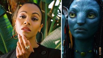 Zoe Saldana Sosok Cantik Pemeran Neytiri, Makhluk Biru di Film Avatar