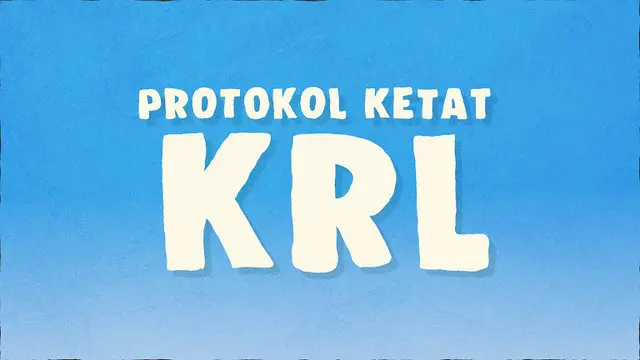 PT Kereta Commuter Indonesia (KCI) yang mewajibkan penumpang menaati protokol baru di kereta rel listrik (KRL).